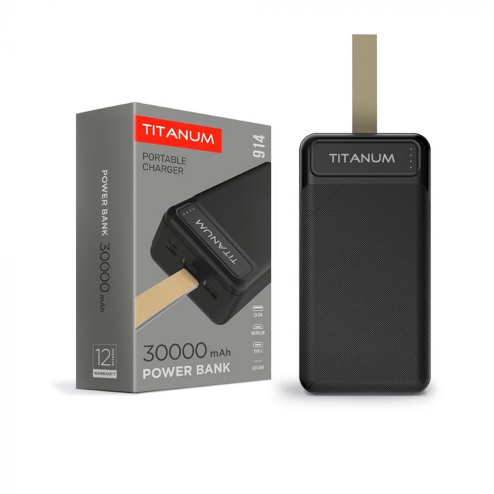 Павербанк 30000mAh TITANUM VIDEX Україна