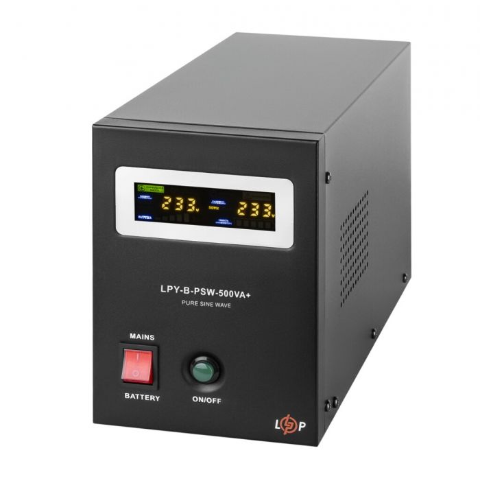 Безперебійник LPY-B-PSW-500VA+ (350Вт) 5A/10A LOGIC&POWER