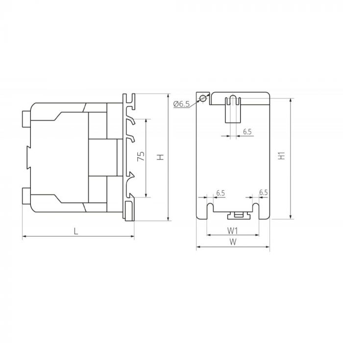 Контактор KMI 4-65-11 65A 230B 1NO+1NC TAK-EL