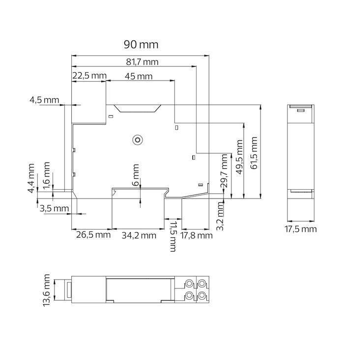 Таймер добовий на дин.TIMER-3 Horoz Electric Туреччина