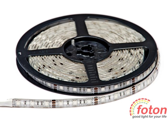 Стрічка SMD5050 (60 led/m)RGB (331) IP54 FOTON Україна