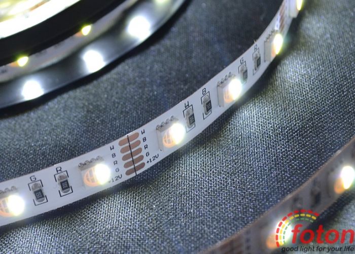 Стрічка SMD 5050 (60 led/m)RGB (331) IP20 FOTON Україна