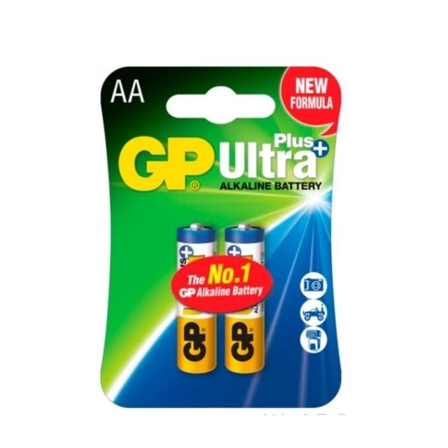 Батарейка GP ULTRA+ALKALINE 1,5V 15AUPHM-2UE4 LR6, АА 1шт