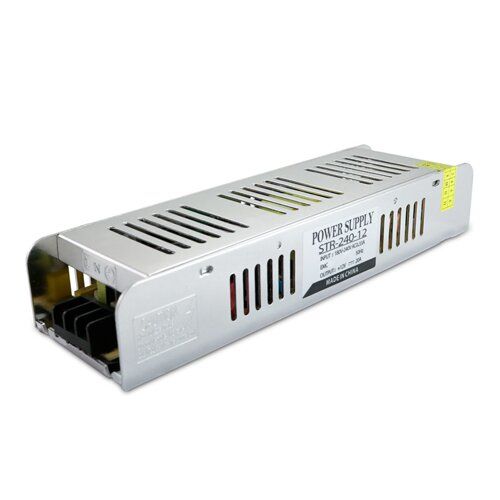 Блок живлення STR-240-12 DC 12-240W 20A вузький BIOM