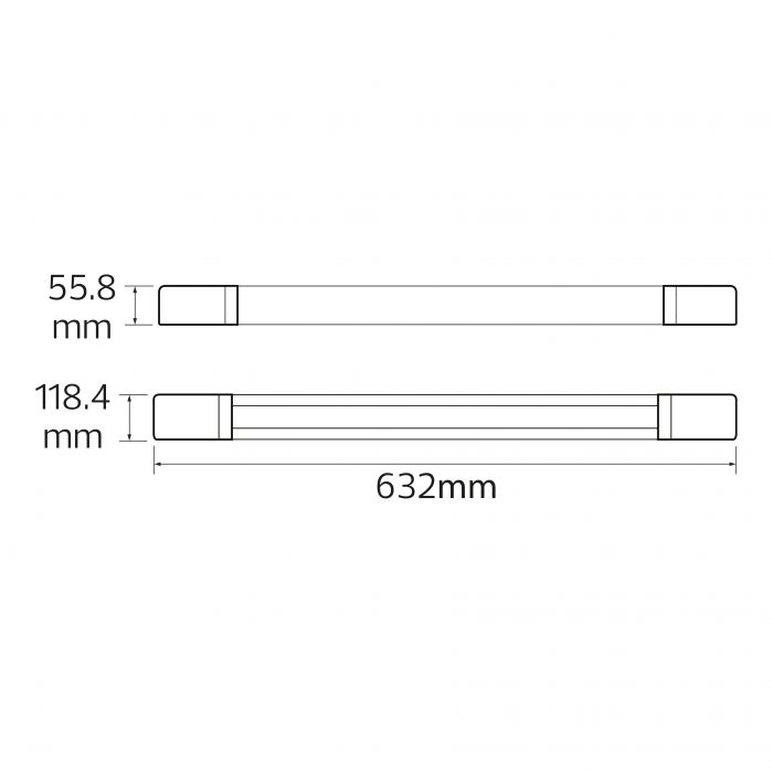 Світильник лінійний LED OKYANUS-36 36W 4200k  60см Horoz Electric Туреччина