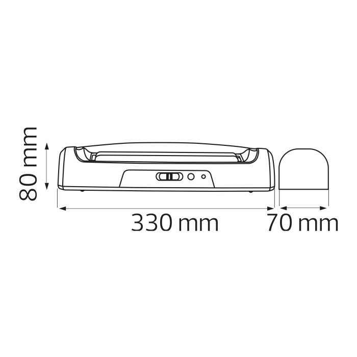 Світильник LED WENGER-12 12W аварыйний Horoz Electric Туреччина