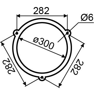 Дзвінок EBL-3002 (300mm) АСКО Україна