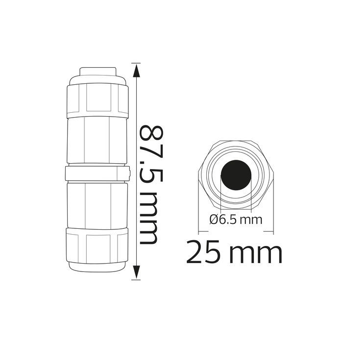 Клема водонепроникна CONNECTOR-1 16A IP68 Horoz Electric Туреччина