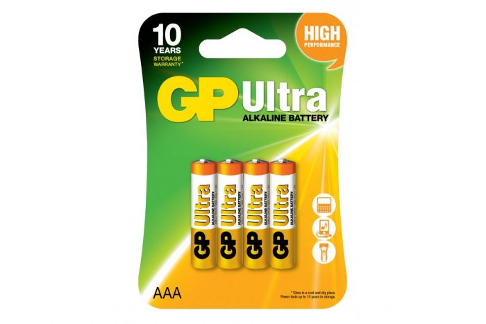 Батарейка GP ULTRA ALKALINE 24AU-U4 LR03 AAA